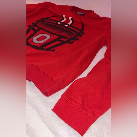 4th And 1 Ohio State Buckeyes Football Unisex Adult Lrg Pullover Sweatshirt NCAA - Picture 4 of 7